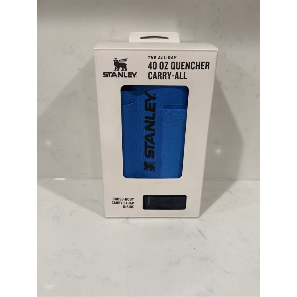 NEW STANLEY The All Day 40 OZ Quencher Carry All AZURE No Cup BLUE